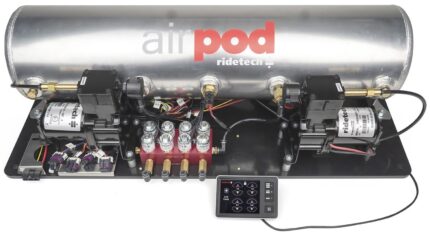 RideTech RidePro E5 Air Ride Suspension Control AirPod Dual Compressor Systems 30514100