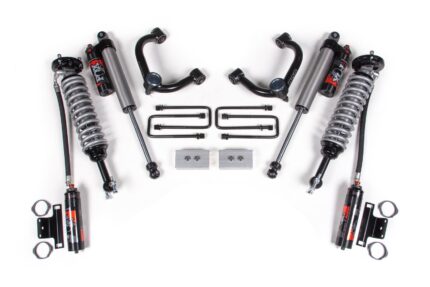 BDS Suspension Leveling Kits with Fox 2.5 Performance Elite Coilover Shocks BDS1589FPE