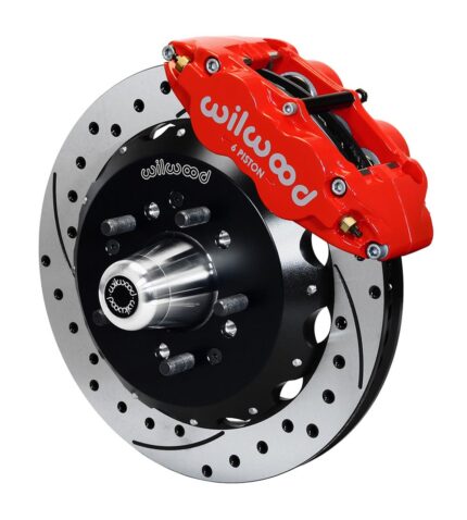 Wilwood Forged Narrow Superlite 6R Big Brake Front Brake Kits 140-12307-DR